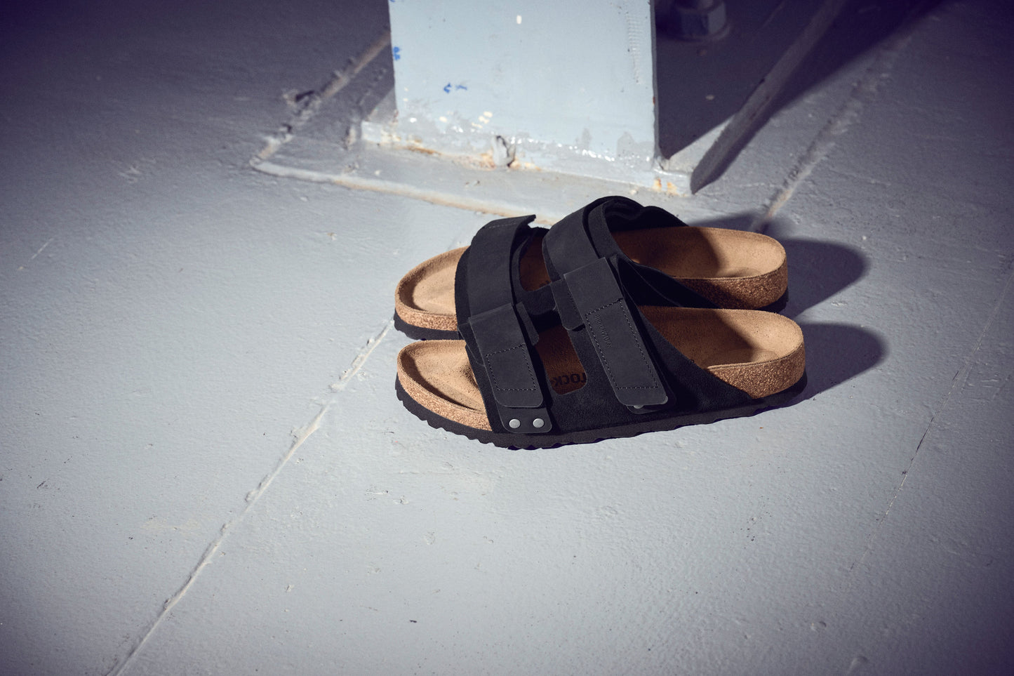 Birkenstock Uji Black Suede/Nubuck Leather Regular - 1024810 | Blue Heeler Boots