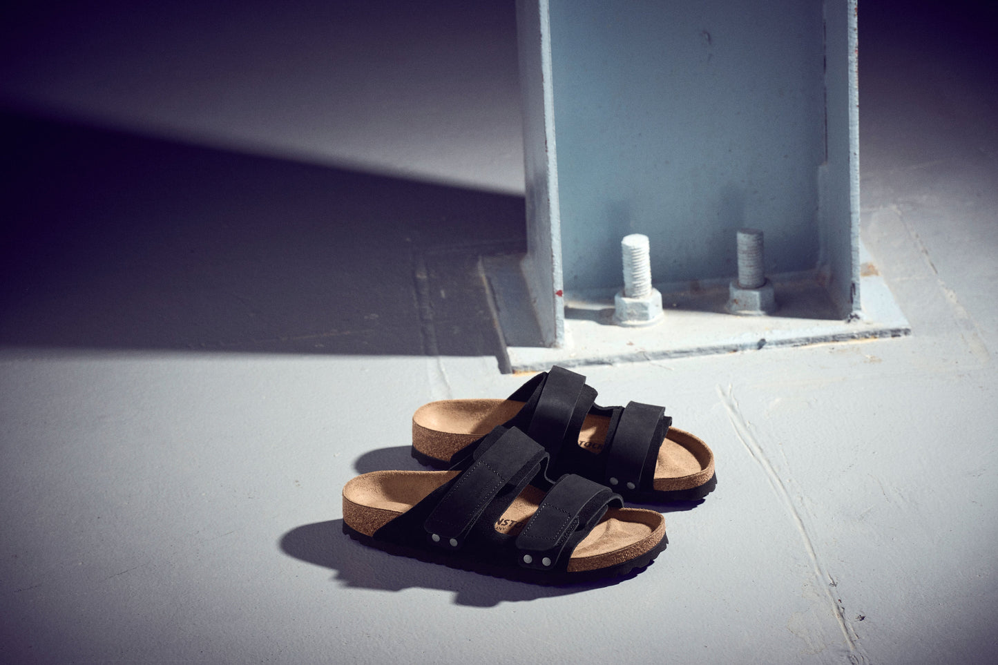 Birkenstock Uji Black Suede/Nubuck Leather Regular - 1024810 | Blue Heeler Boots