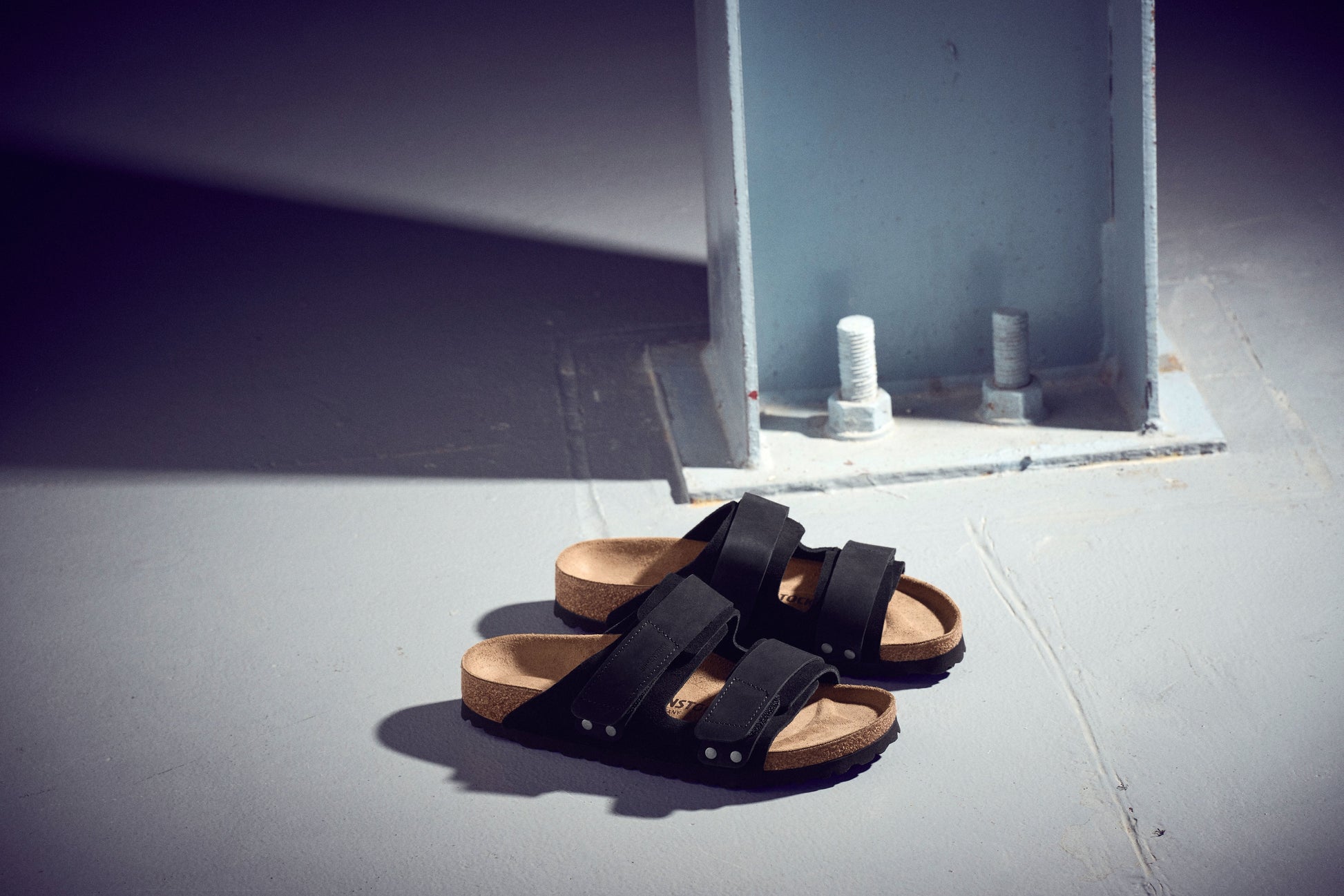 Birkenstock Uji Black Suede/Nubuck Leather Regular - 1024810 | Blue Heeler Boots