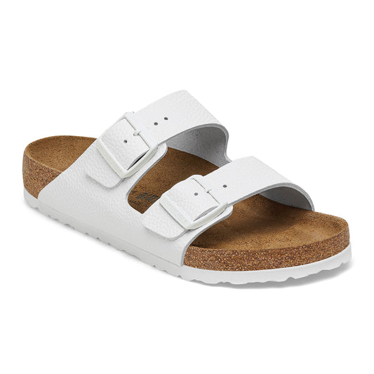 Birkenstock Arizona White Smooth Leather Regular - 1025048 | The Boot Shed