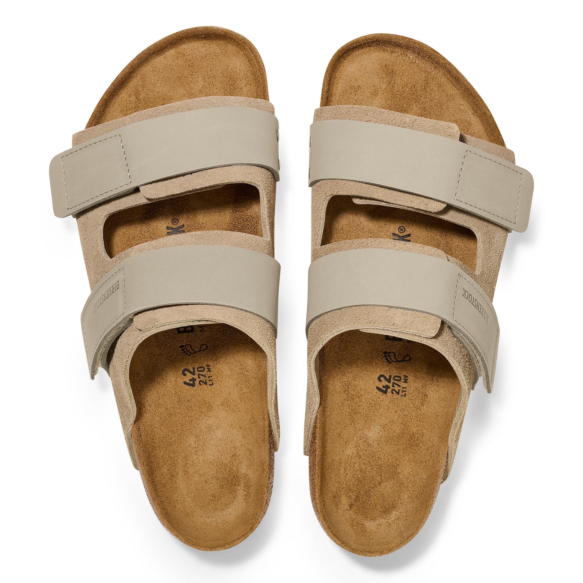 Birkenstock Uji Taupe Suede/Nubuck Leather Regular - 1025690 | Blue Heeler Boots