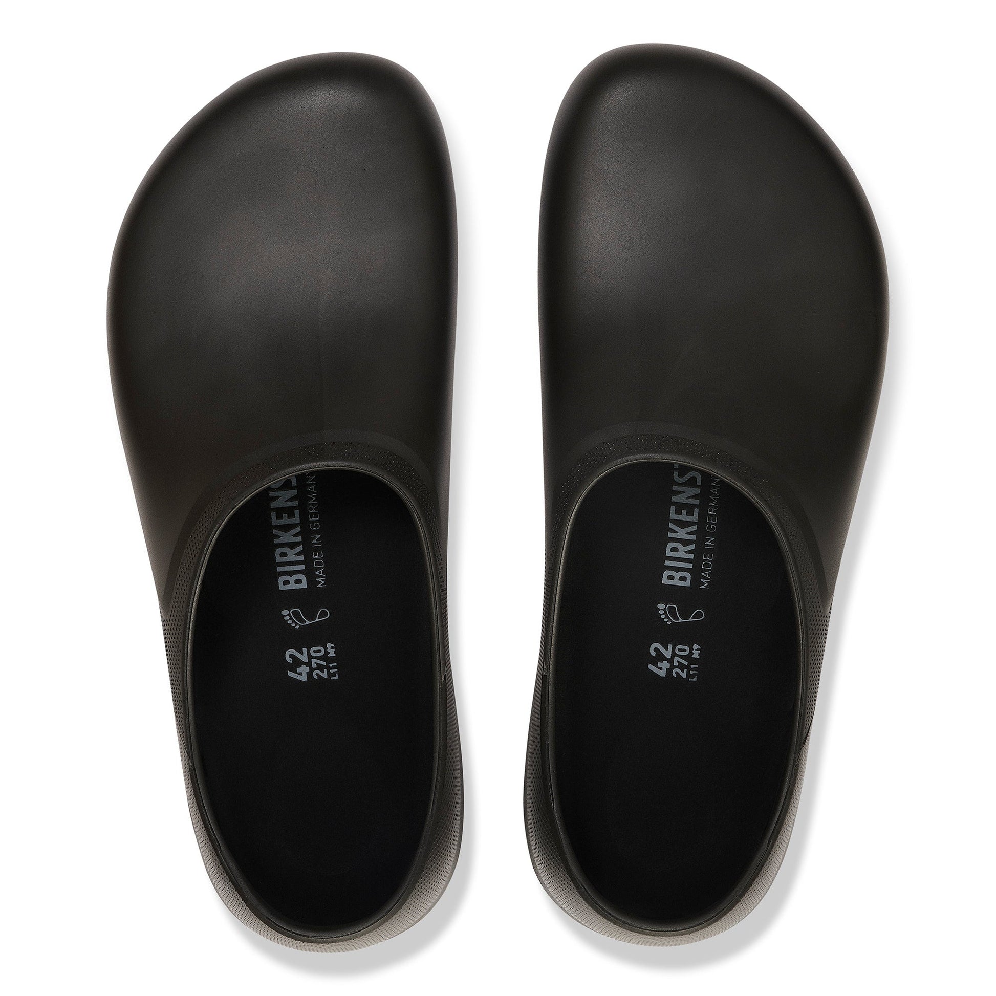Birkenstock Profi Birki 2.0 Black Polyurethane Regular - 1025975 | The Boot Shed