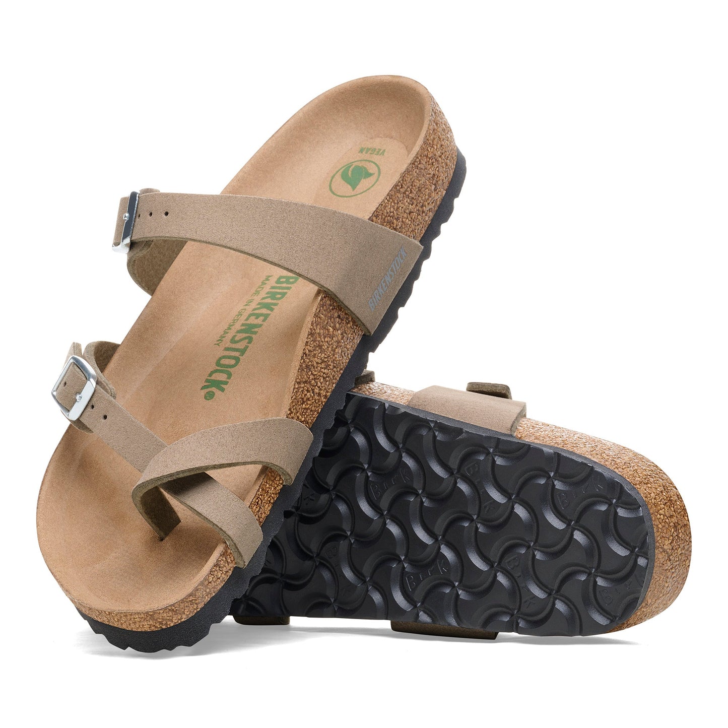 Birkenstock Mayari Vegan Grey Taupe Synthetic Regular - 1026702