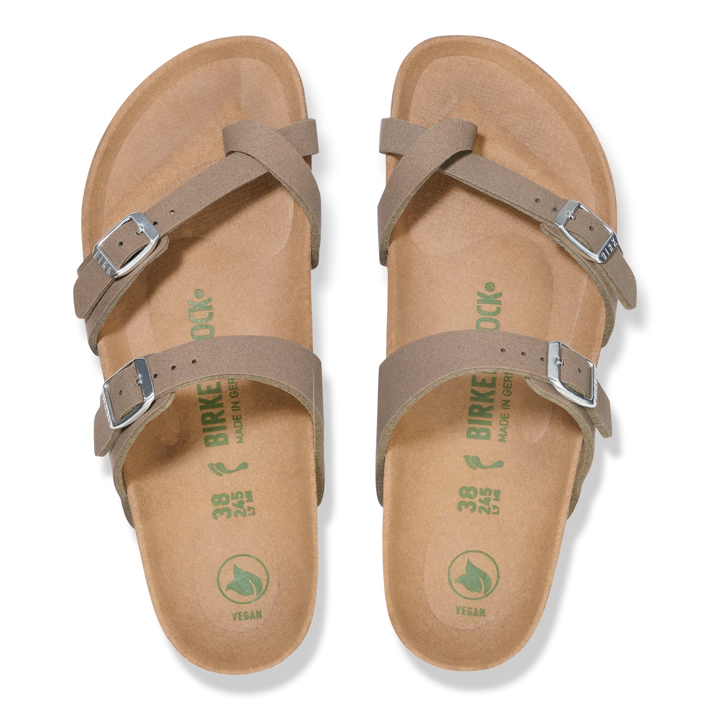 Birkenstock Mayari Vegan Grey Taupe Synthetic Regular - 1026702