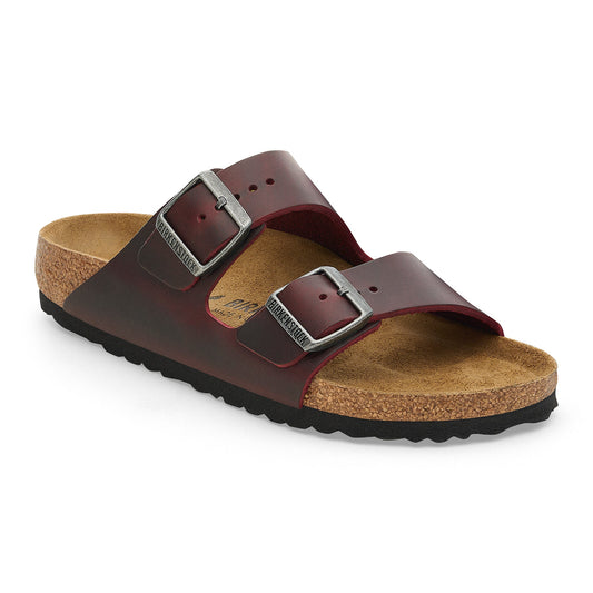 Birkenstock Arizona Zinfandel Oiled Leather Regular - 1028001 | The Boot Shed