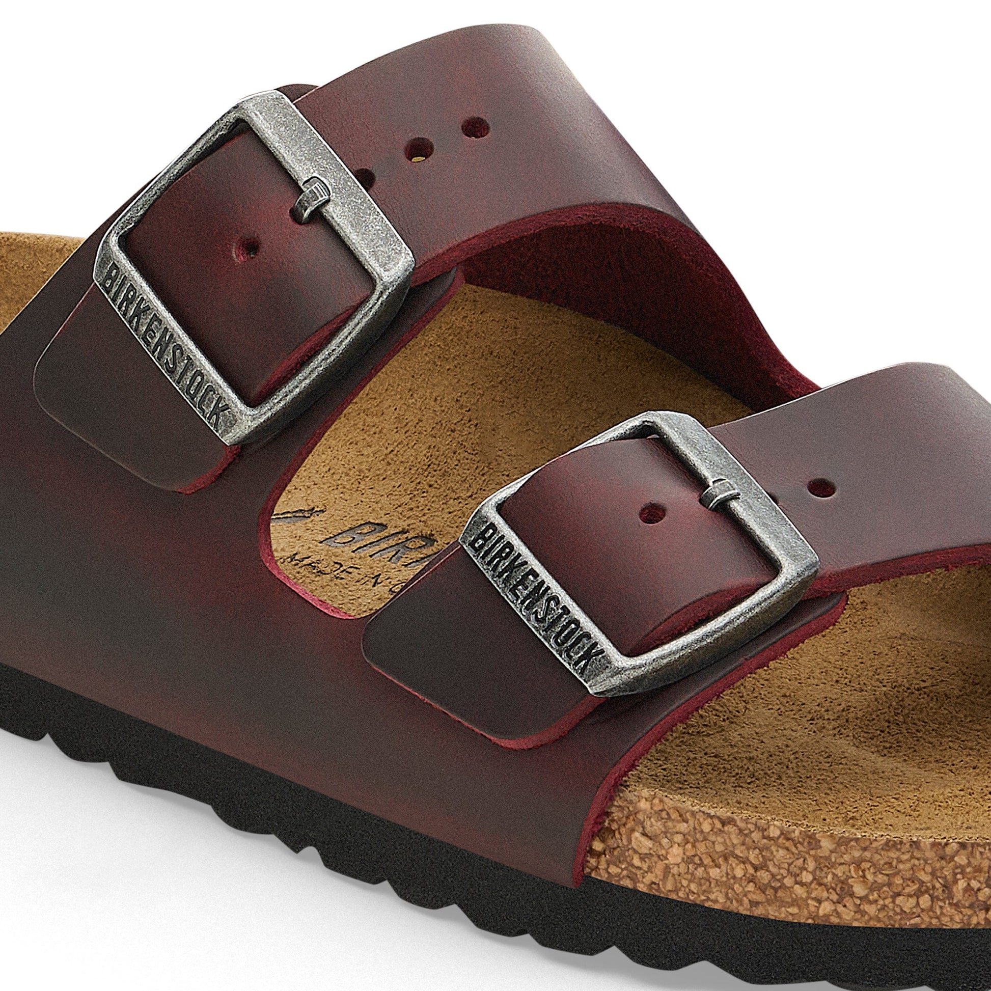 Birkenstock Arizona Zinfandel Oiled Leather Regular - 1028001 | The Boot Shed