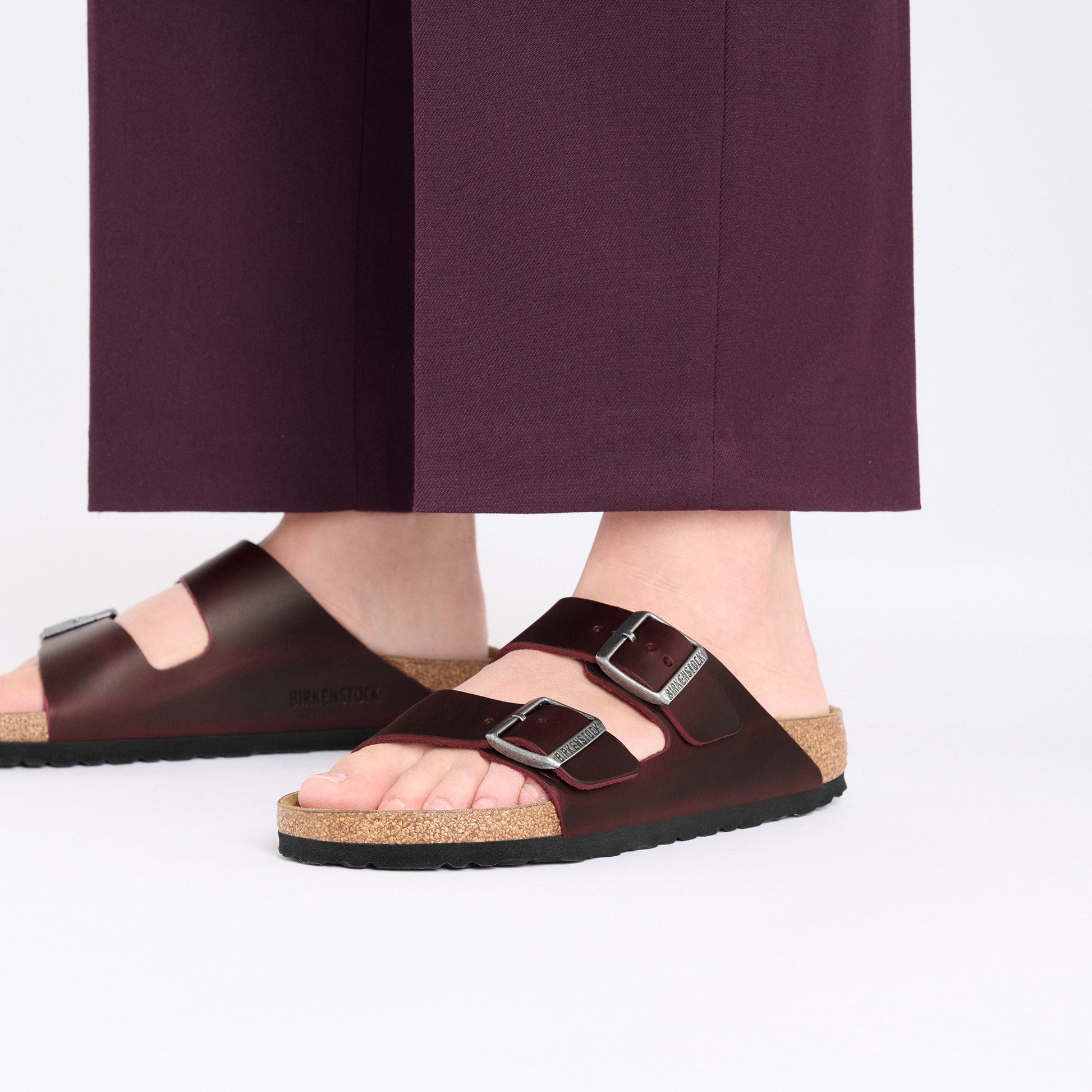 Birkenstock Arizona Zinfandel Oiled Leather Regular - 1028001 | The Boot Shed