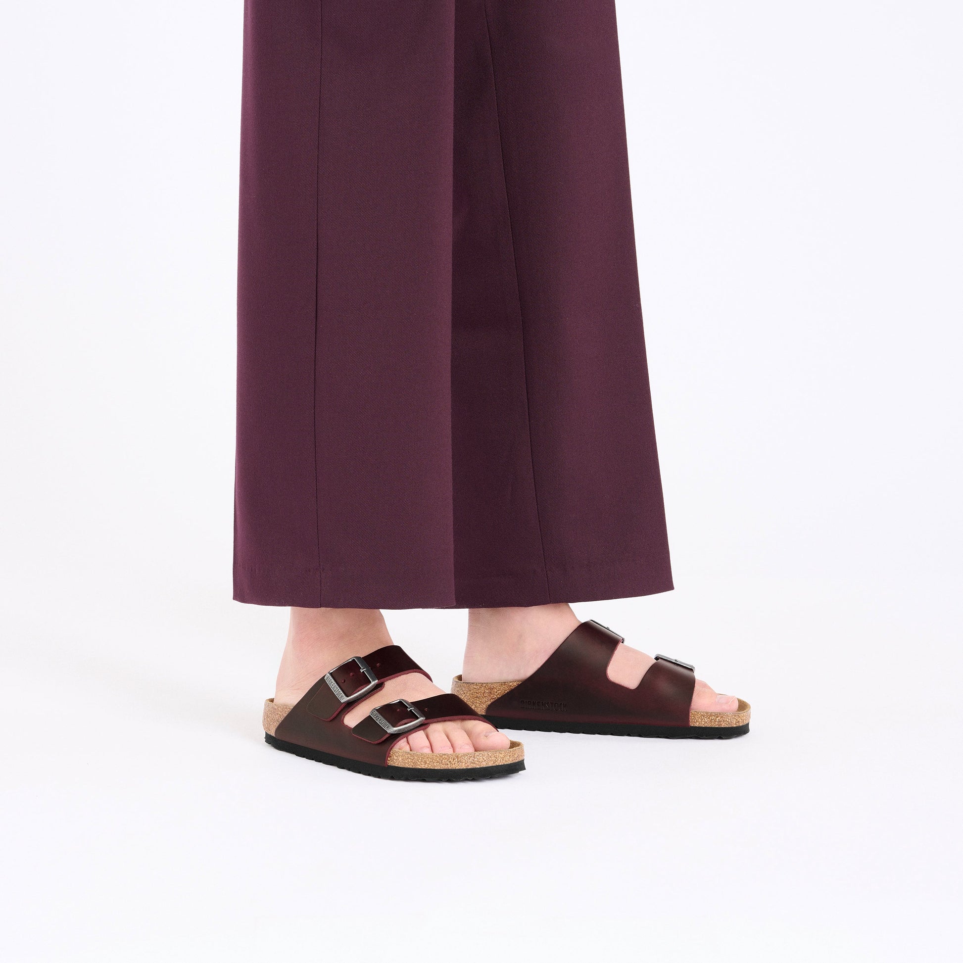 Birkenstock Arizona Zinfandel Oiled Leather Regular - 1028001 | The Boot Shed
