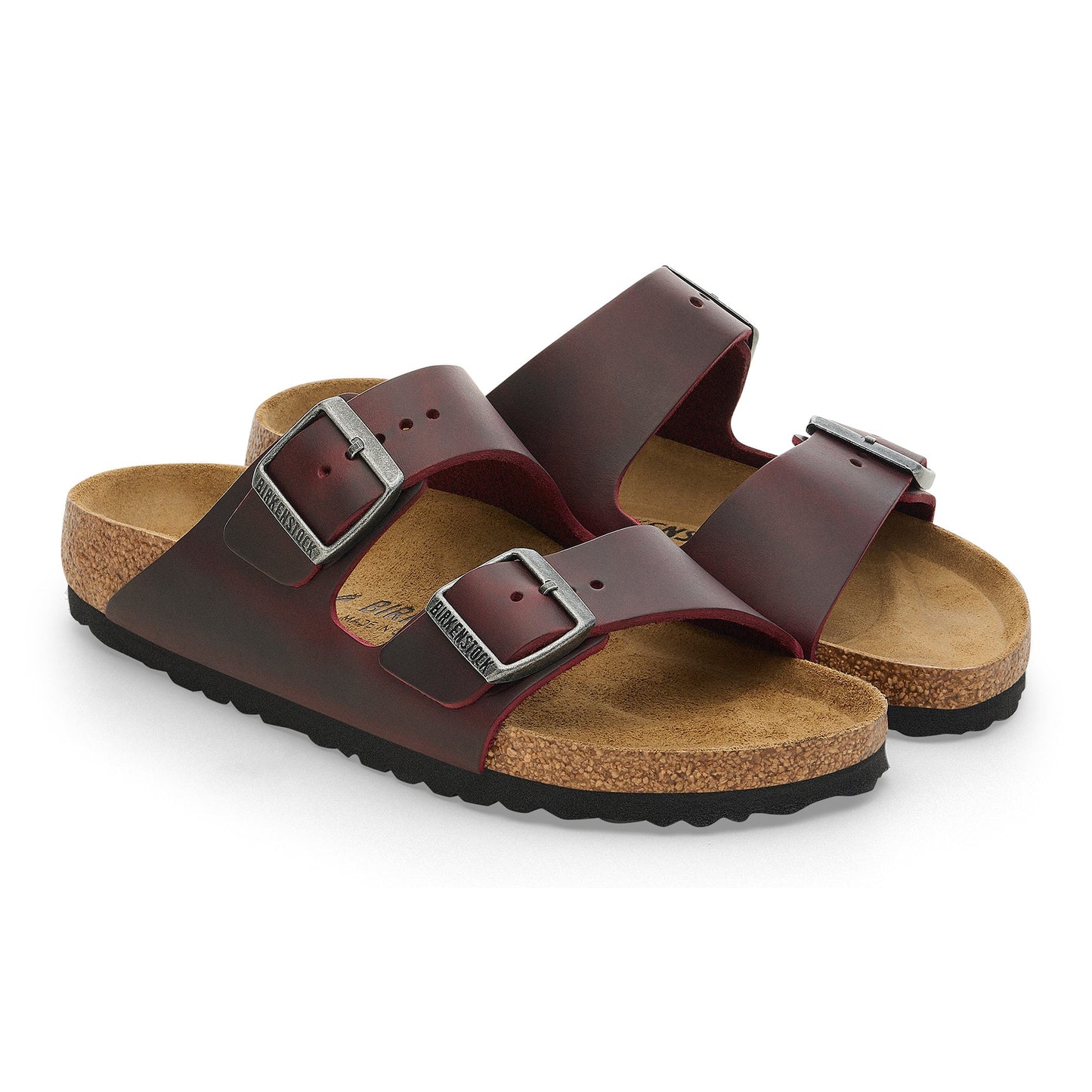 Birkenstock Arizona Zinfandel Oiled Leather Regular - 1028001 | The Boot Shed