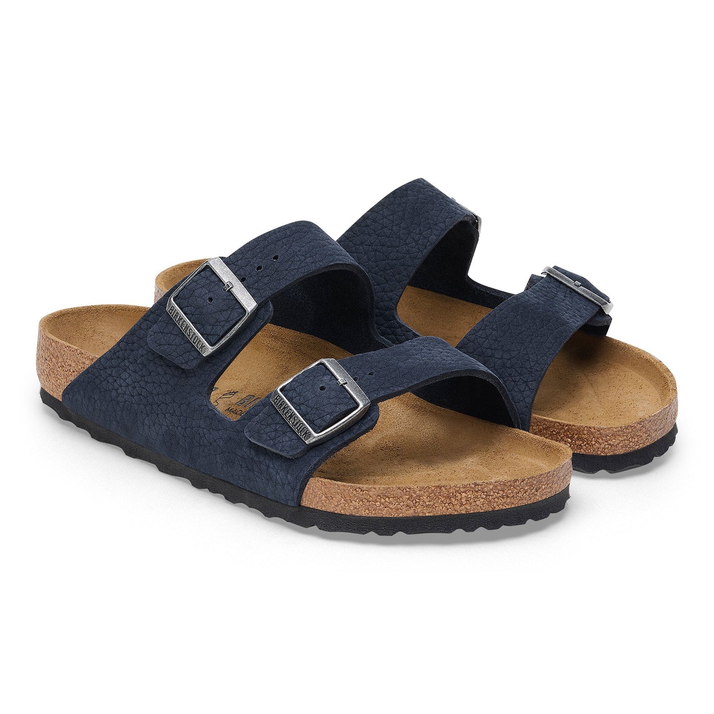 Birkenstock Arizona Desert Buck Midnight Nubuck Leather Regular - 1028095