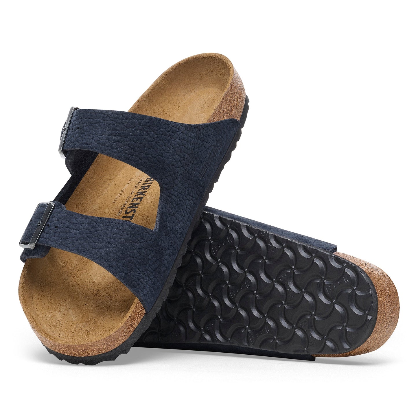 Birkenstock Arizona Desert Buck Midnight Nubuck Leather Regular - 1028095