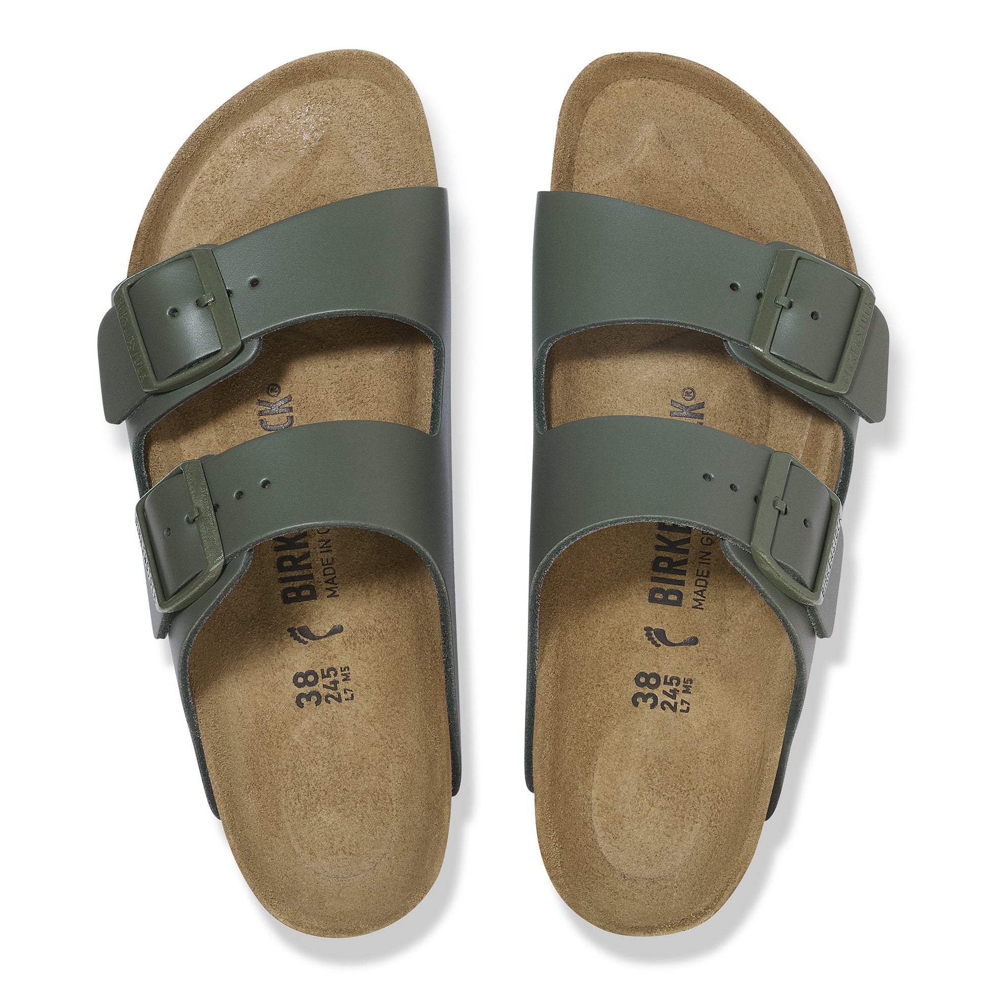 Birkenstock Arizona Thyme Smooth Leather Narrow - 1029107 | The Boot 