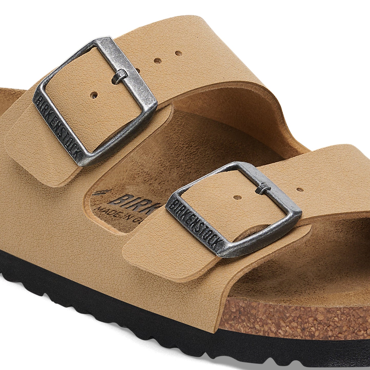 Birkenstock Arizona Latte Cream BirkiBuc Regular - 1029170