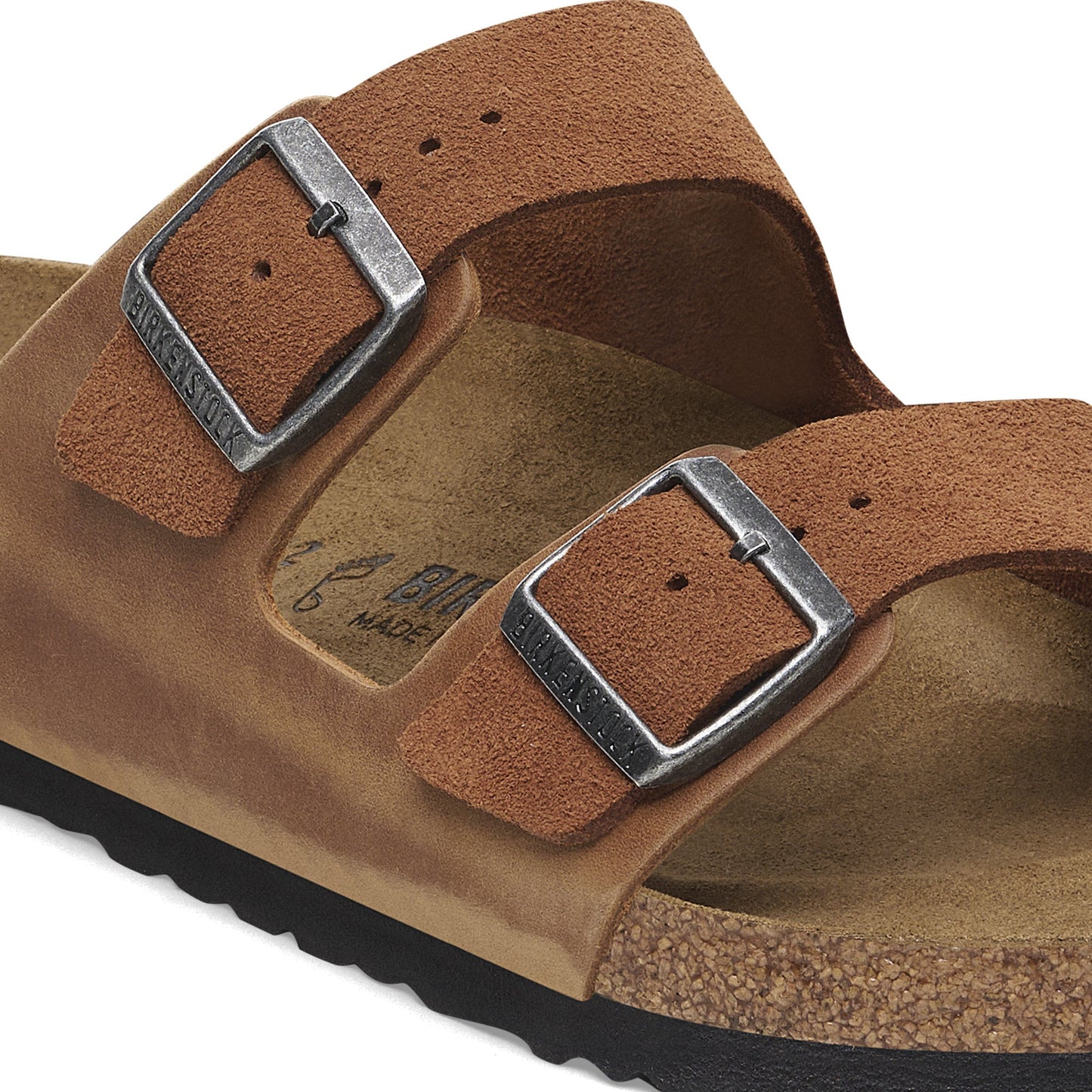 Birkenstock Arizona Cognac Oiled/Suede Leather Regular - 1029179
