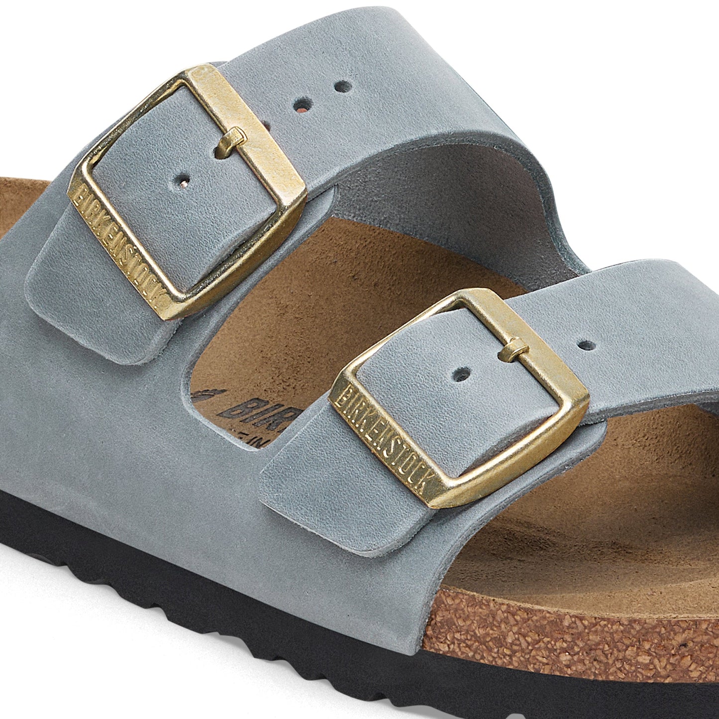 Birkenstock Arizona Basalt Grey Oiled Leather Regular - 1029197