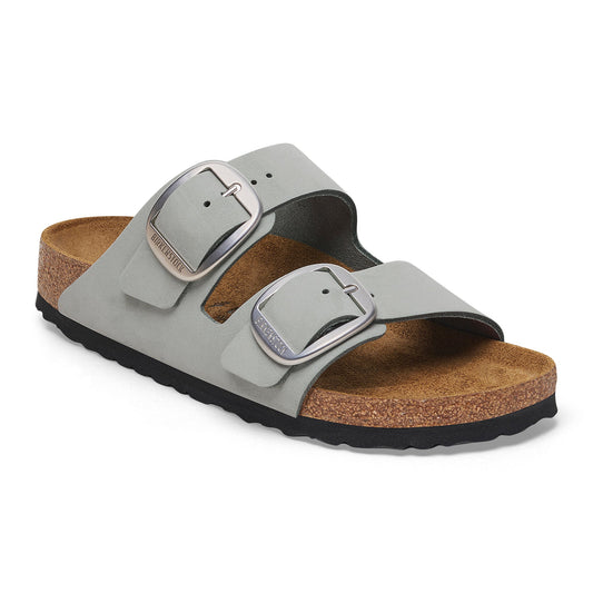 Birkenstock Arizona Big Buckle Pure Sage Nubuck Leather Narrow - 1029311 | The Boot Shed