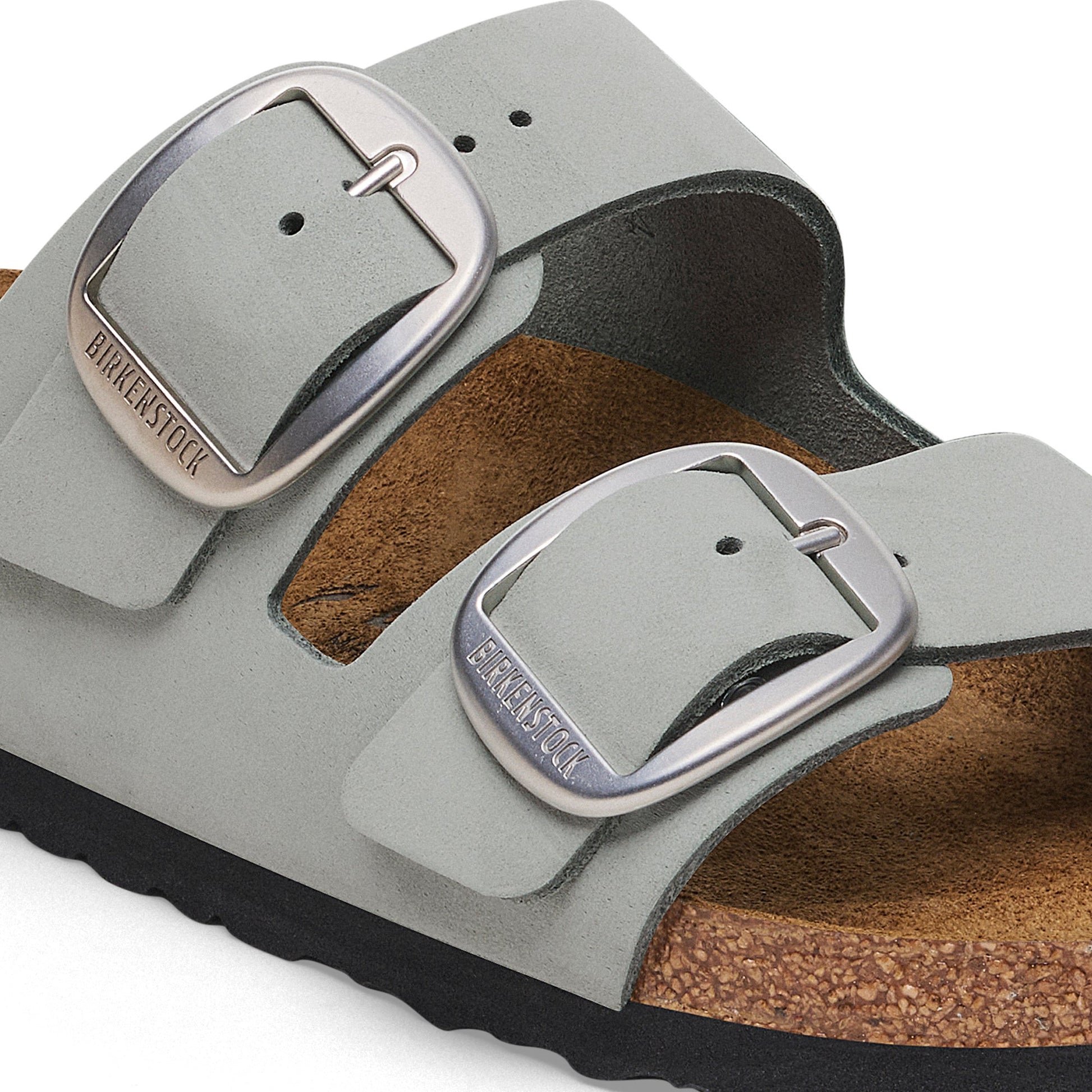 Birkenstock Arizona Big Buckle Pure Sage Nubuck Leather Narrow - 1029311 | The Boot Shed