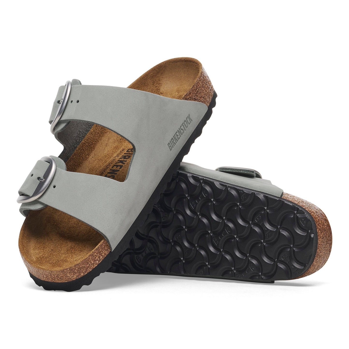 Birkenstock Arizona Big Buckle Pure Sage Nubuck Leather Regular - 1029291