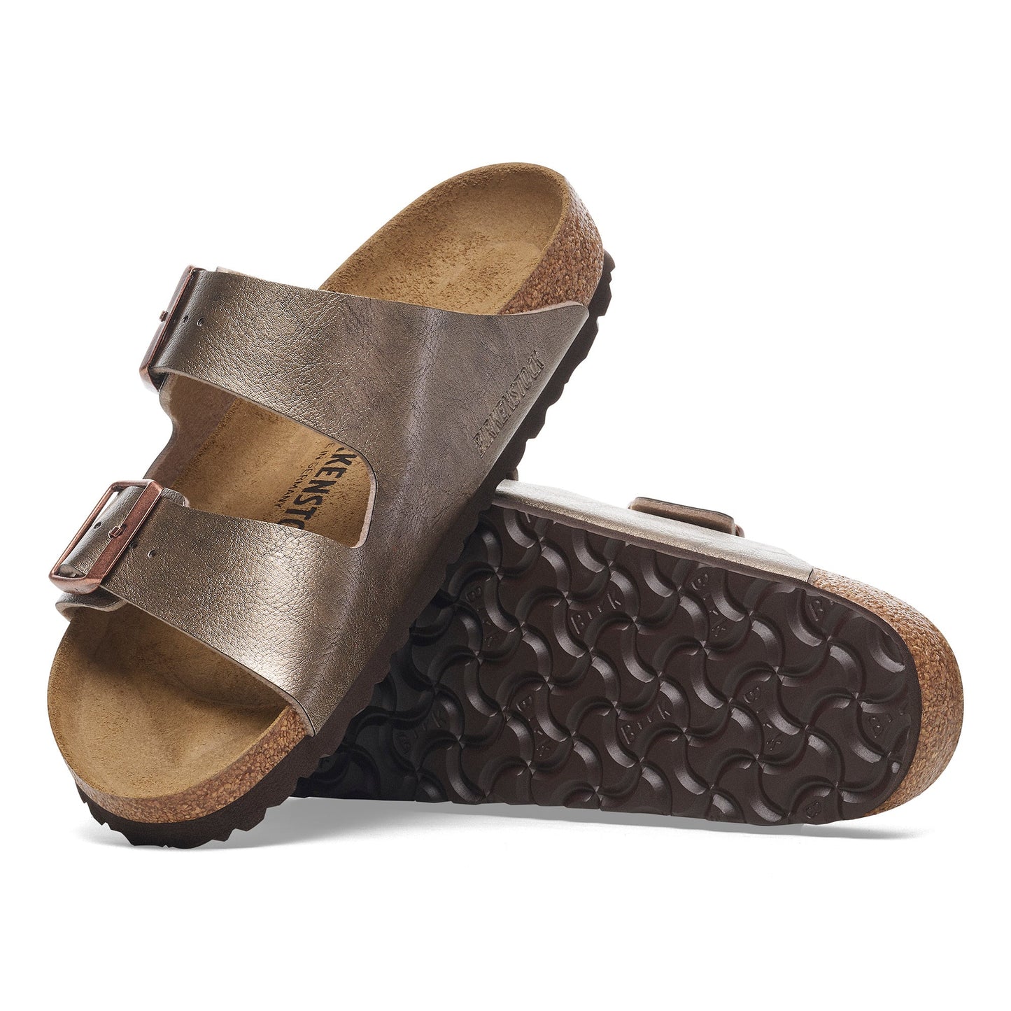 Birkenstock Arizona Graceful Taupe Birko-Flor Narrow - 1029439