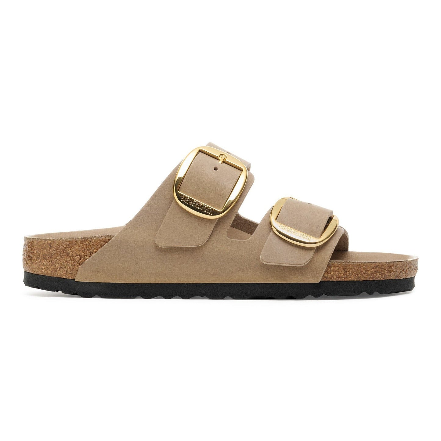 Birkenstock Arizona Big Buckle Tobacco Brown Oiled Leather - side view