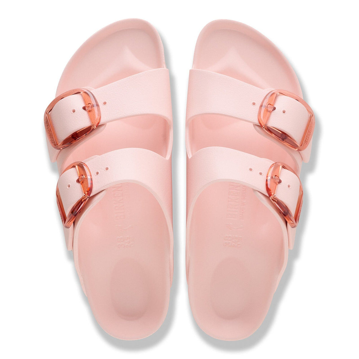 Birkenstock Arizona Big Buckle EVA Light Rose - top view