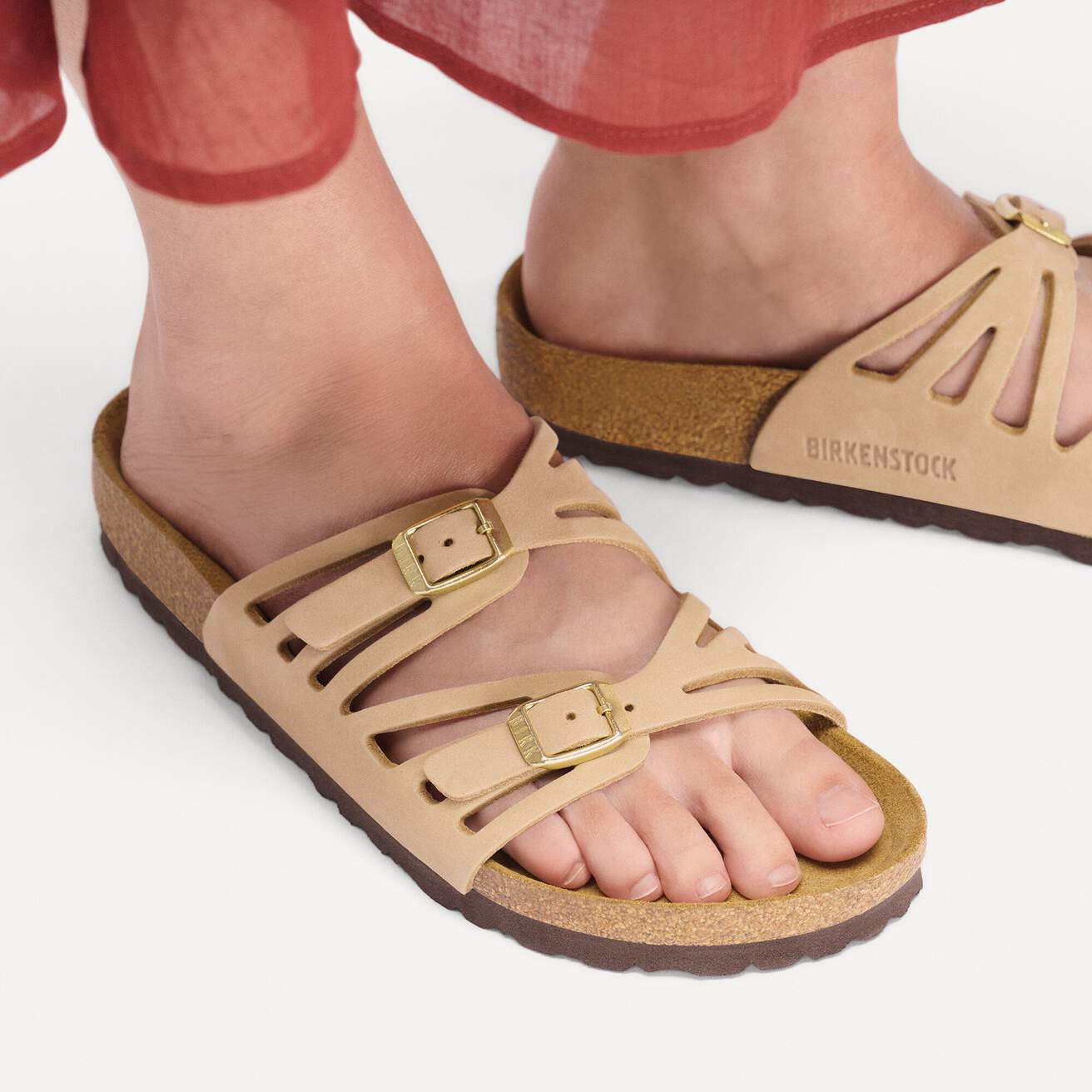 Birkenstock Granada Sandcastle Nubuck Leather Regular - 1031805