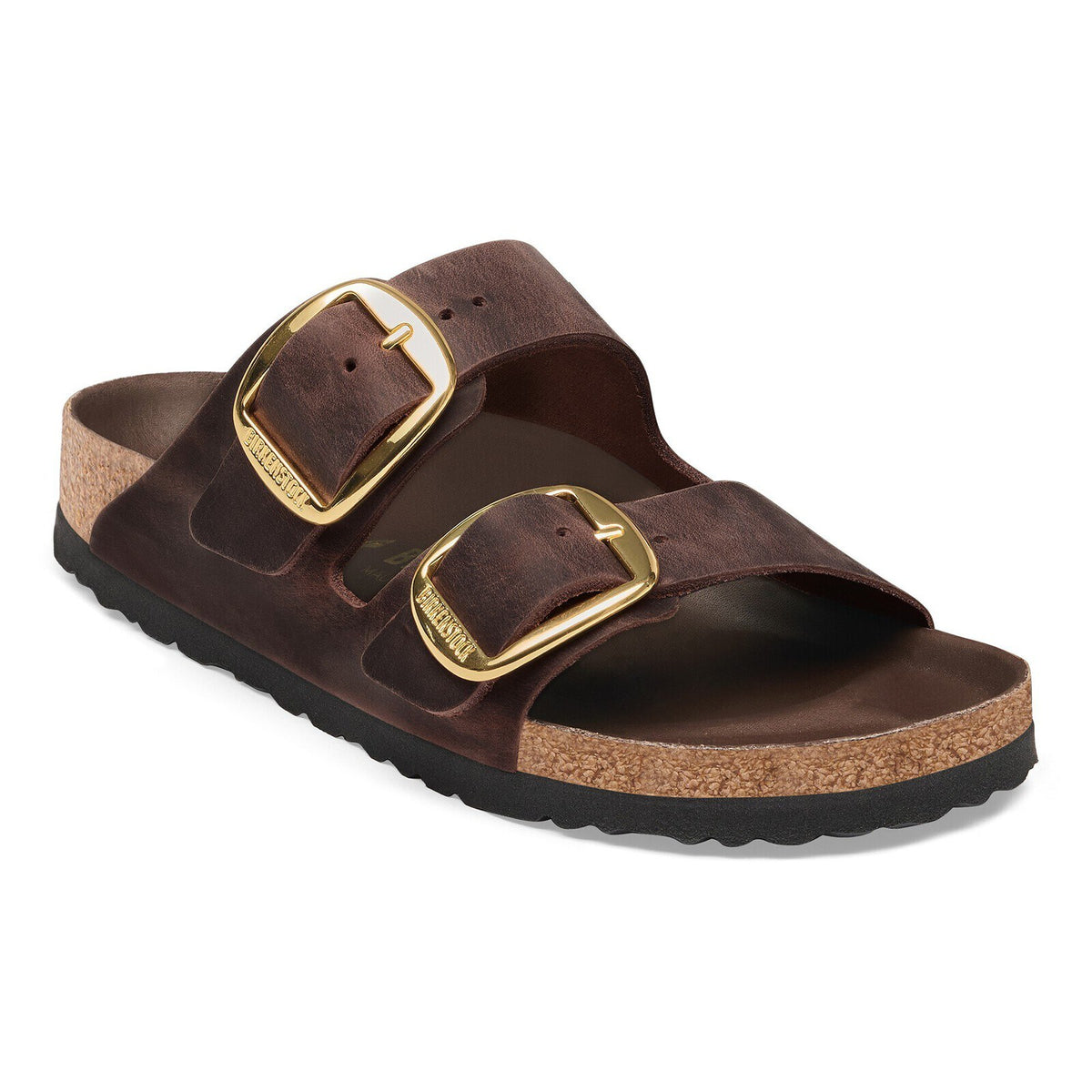 Birkenstock Arizona Big Buckle Habana Oiled Leather - front view