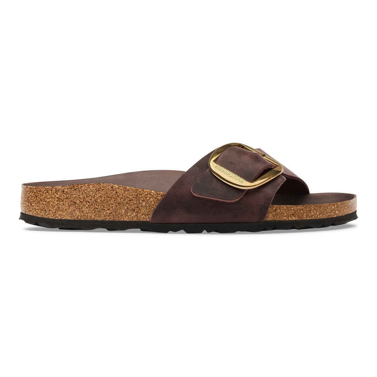 Birkenstock Madrid Big Buckle Habana Oiled Leather - side view