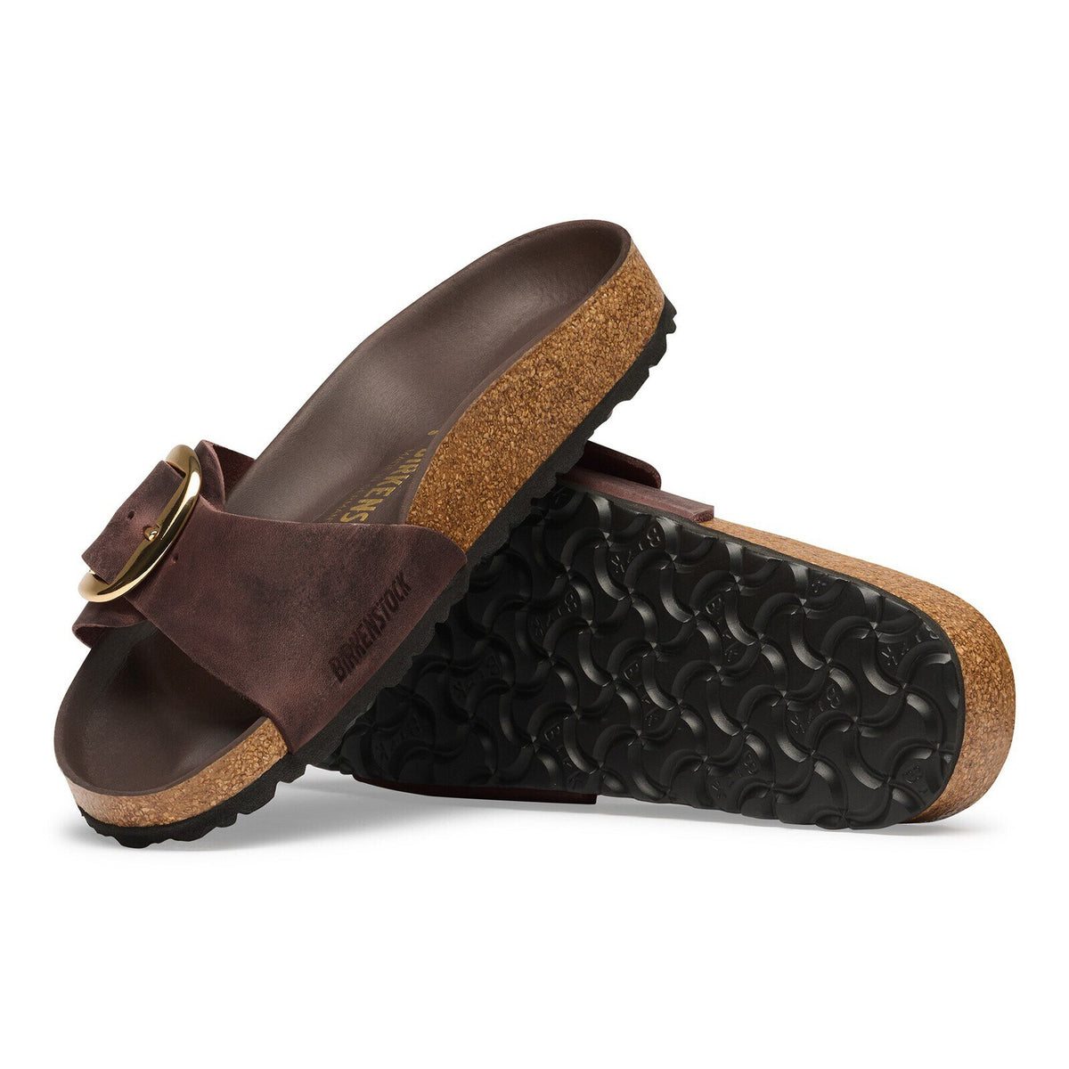 Birkenstock Madrid Big Buckle Habana Oiled Leather - sole detail