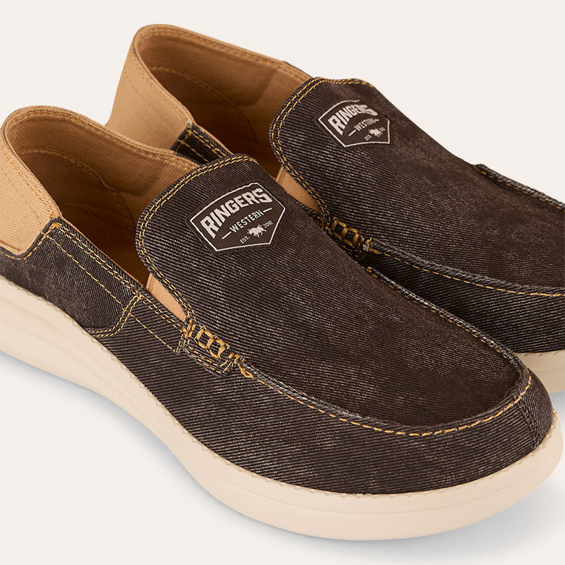 Ringers & Western Cruiza Slip-On - Dark Brown