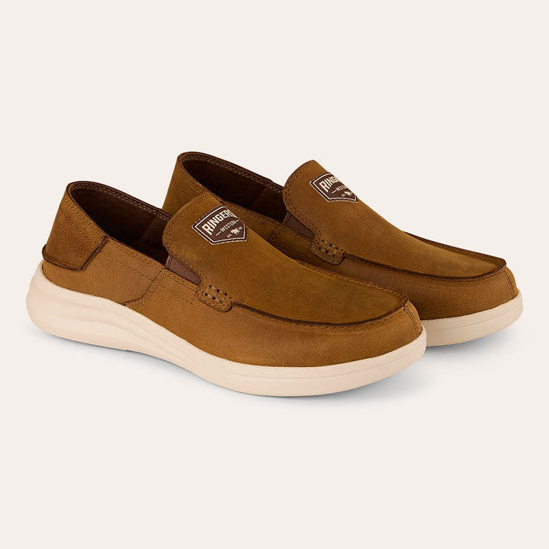Ringers & Western Cruiza Leather Slip-On - Brown