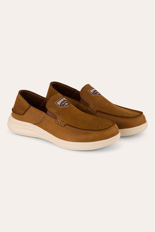 Ringers & Western Cruiza Leather Slip-On - Brown