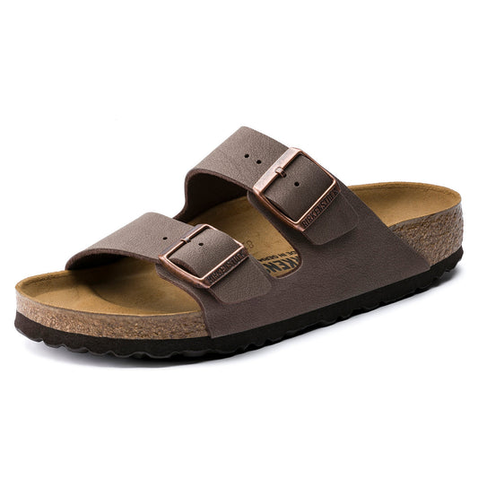 Birkenstock Arizona Mocca BirkiBuc Narrow - 151183