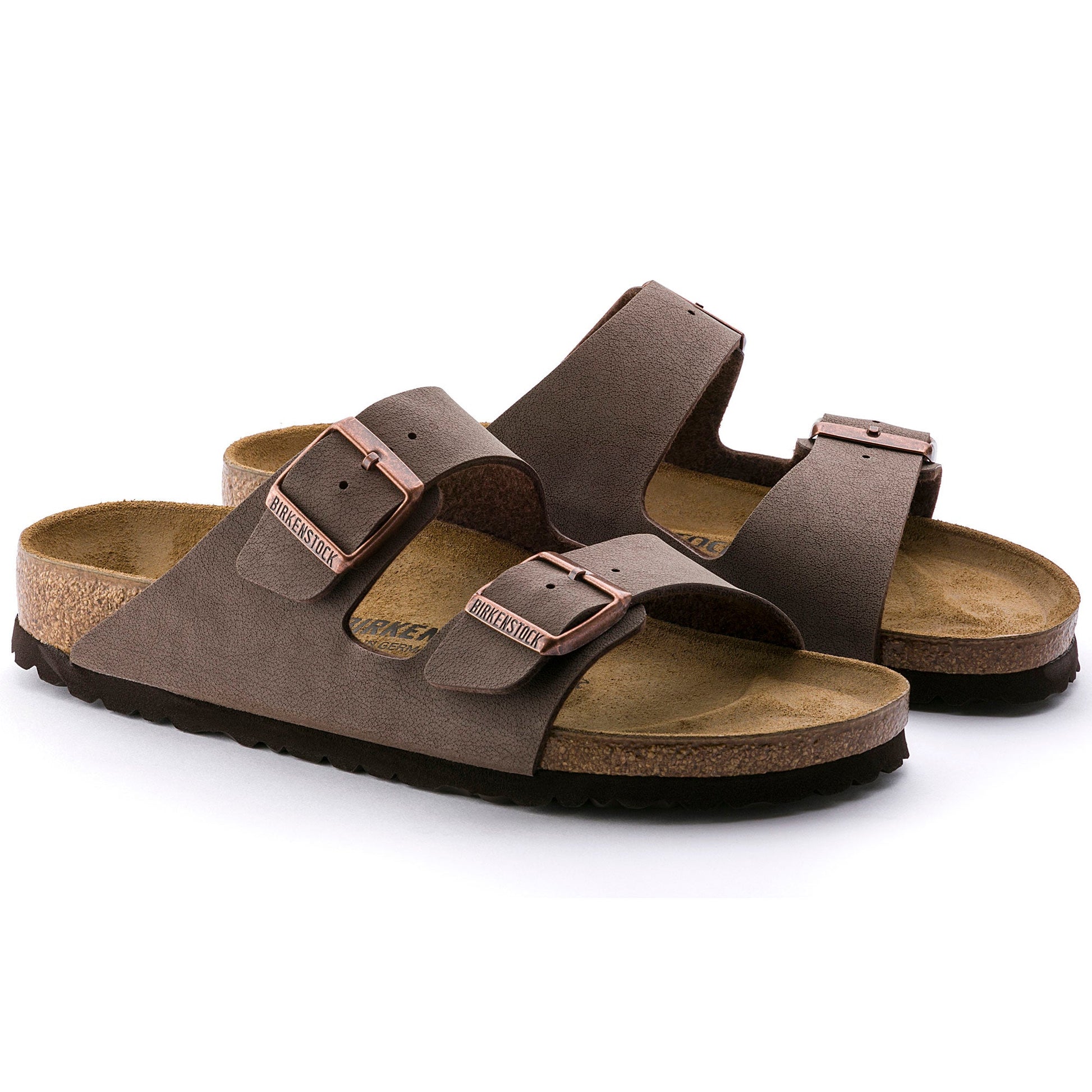 Birkenstock Arizona Mocca BirkiBuc Regular - 151181 _ The Boot Shed