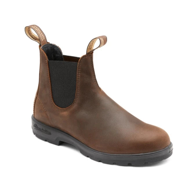 Blundstone 1609 Antique Brown Elastic Side Blundstone Boots – The Boots ...