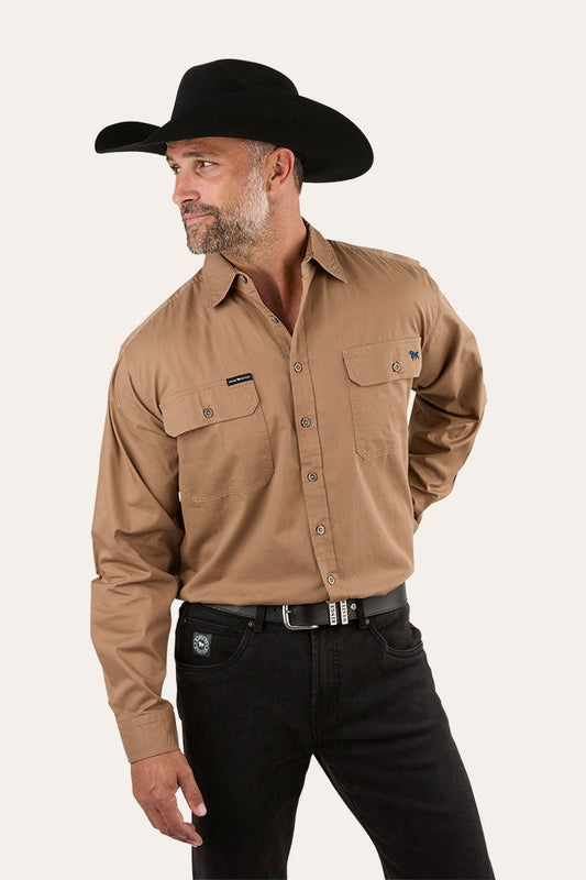 Ringers Western King River Full Button Work Shirt Clay - 171110001