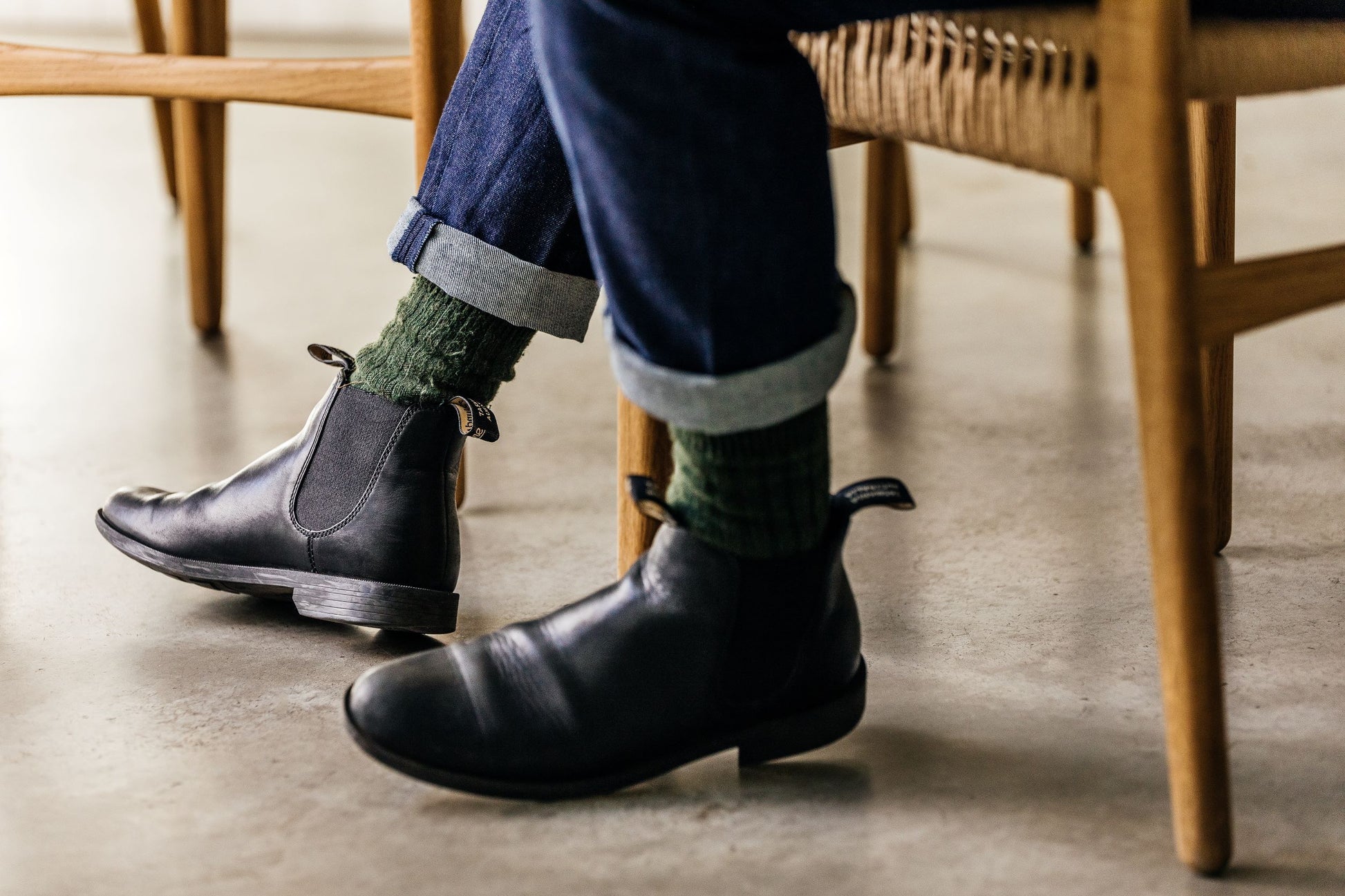 Blundstone Black Ankle Dress Boots 1901 - Main Image