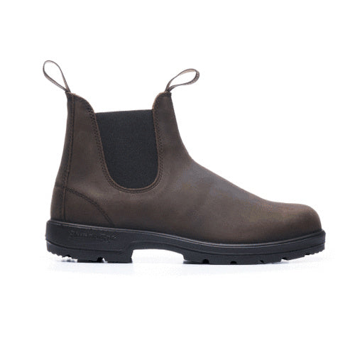 Blundstone Brown Premium Water-Resistant Nubuck Leather Elastic Side Boot - 2340 | Blue Heeler Boots