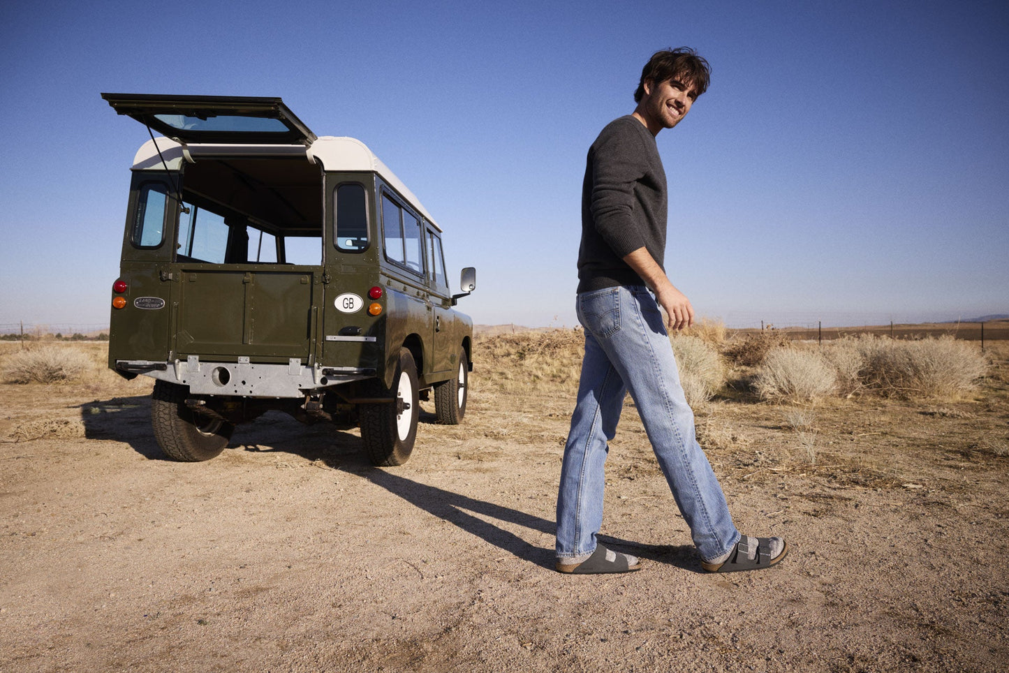 Birkenstock Arizona Velvet Grey BirkiBuc Regular - 1029134