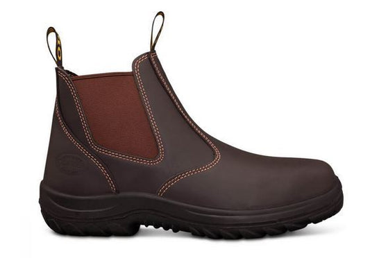 Oliver Claret Elastic Sided Boot - 34-626