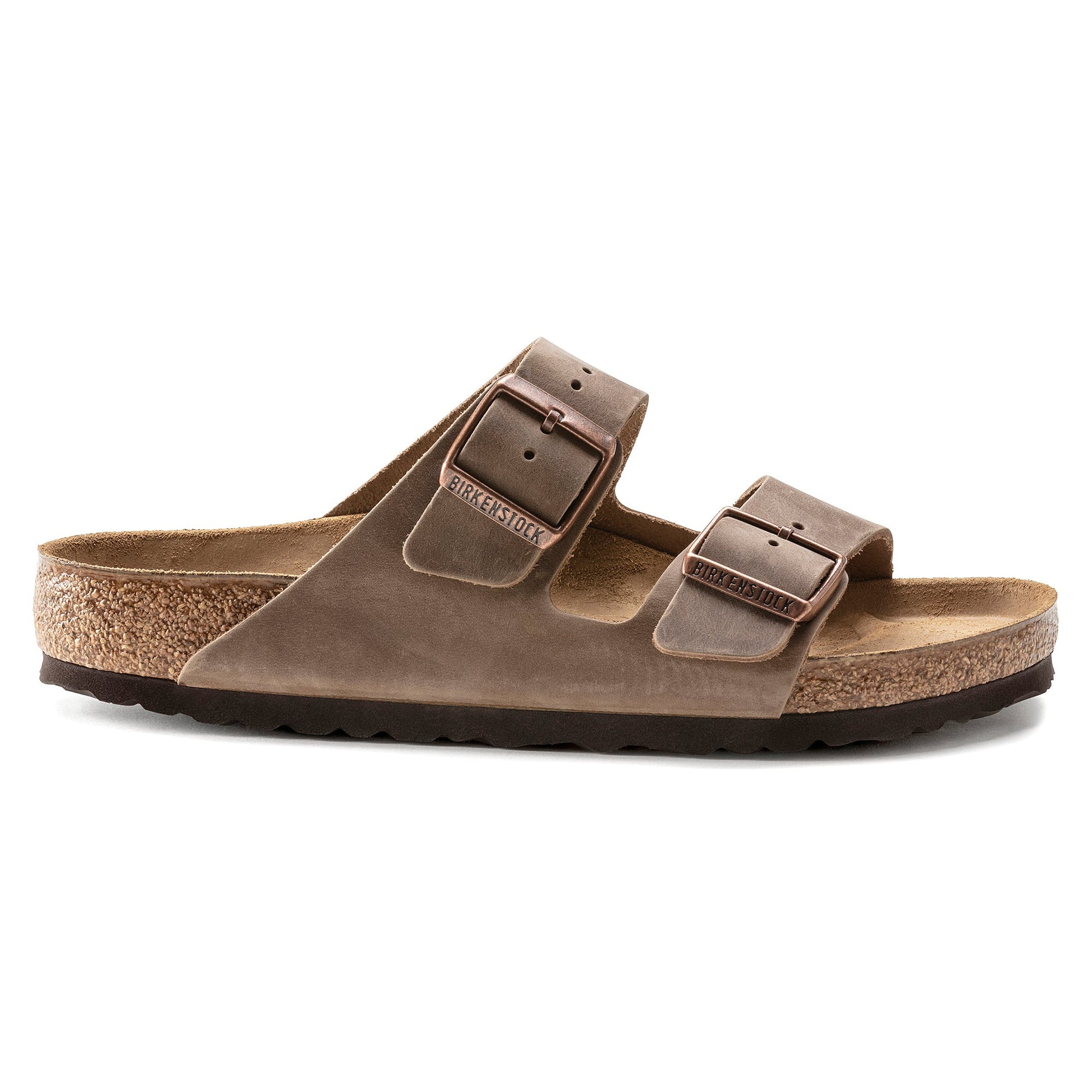 Birkenstock Arizona Tabacco Brown Oiled Leather Regular - 352201 | The Boot Shed