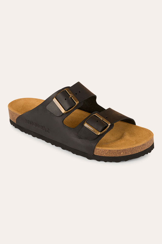 Ringers & Western Ashford - Leather Cork Sandal, Black