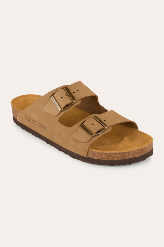 Ringers & Western Ashford - Leather Cork Sandal, Taupe