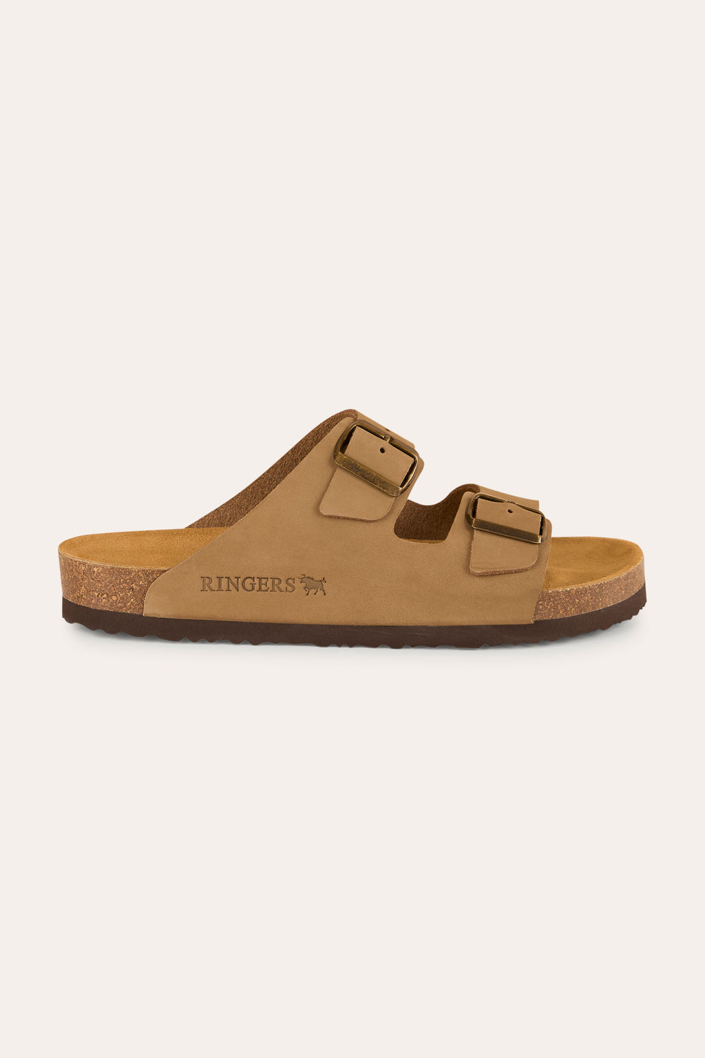 Ringers & Western Ashford - Leather Cork Sandal, Taupe