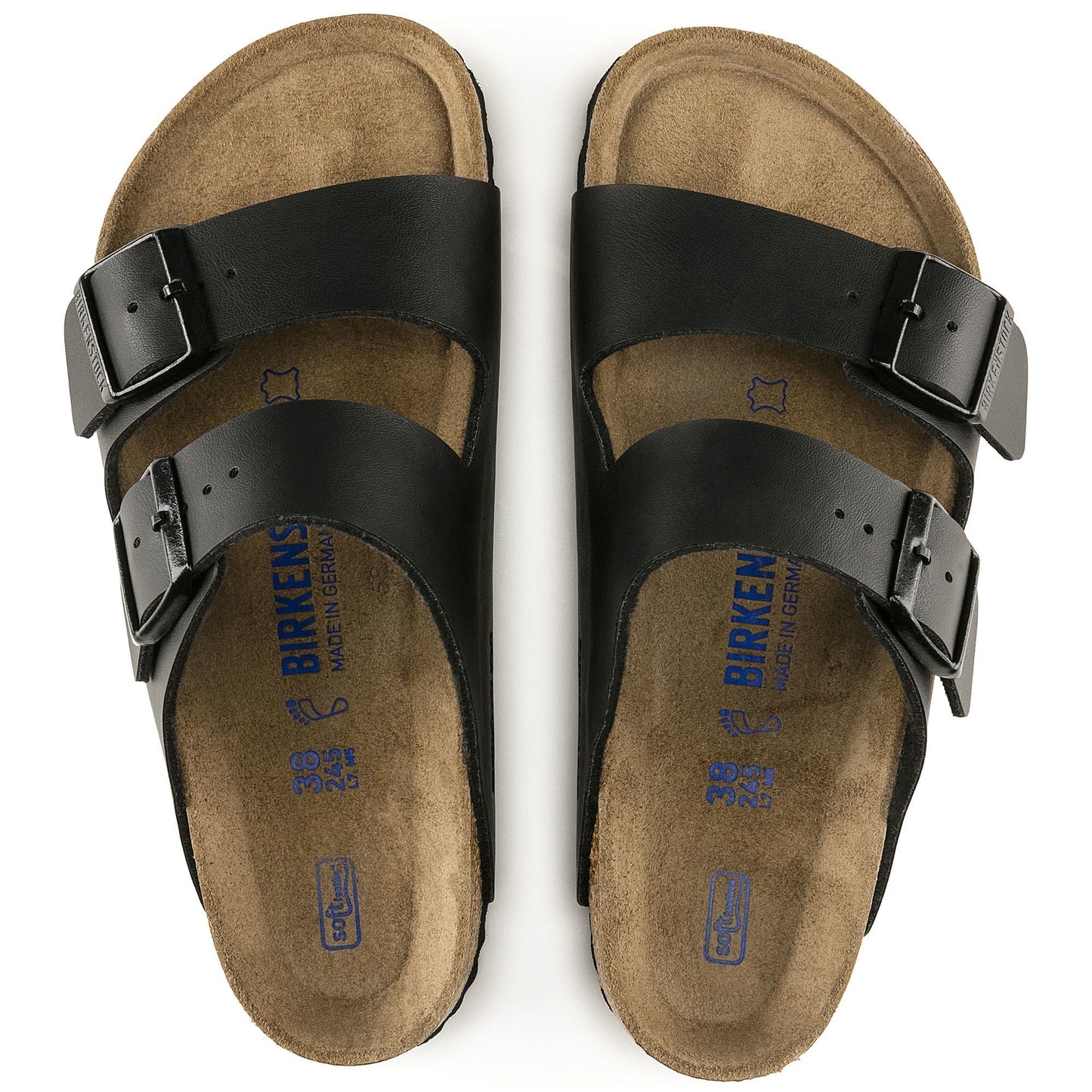 Birkenstock Arizona SFB Black Birko-Flor Narrow - 551253