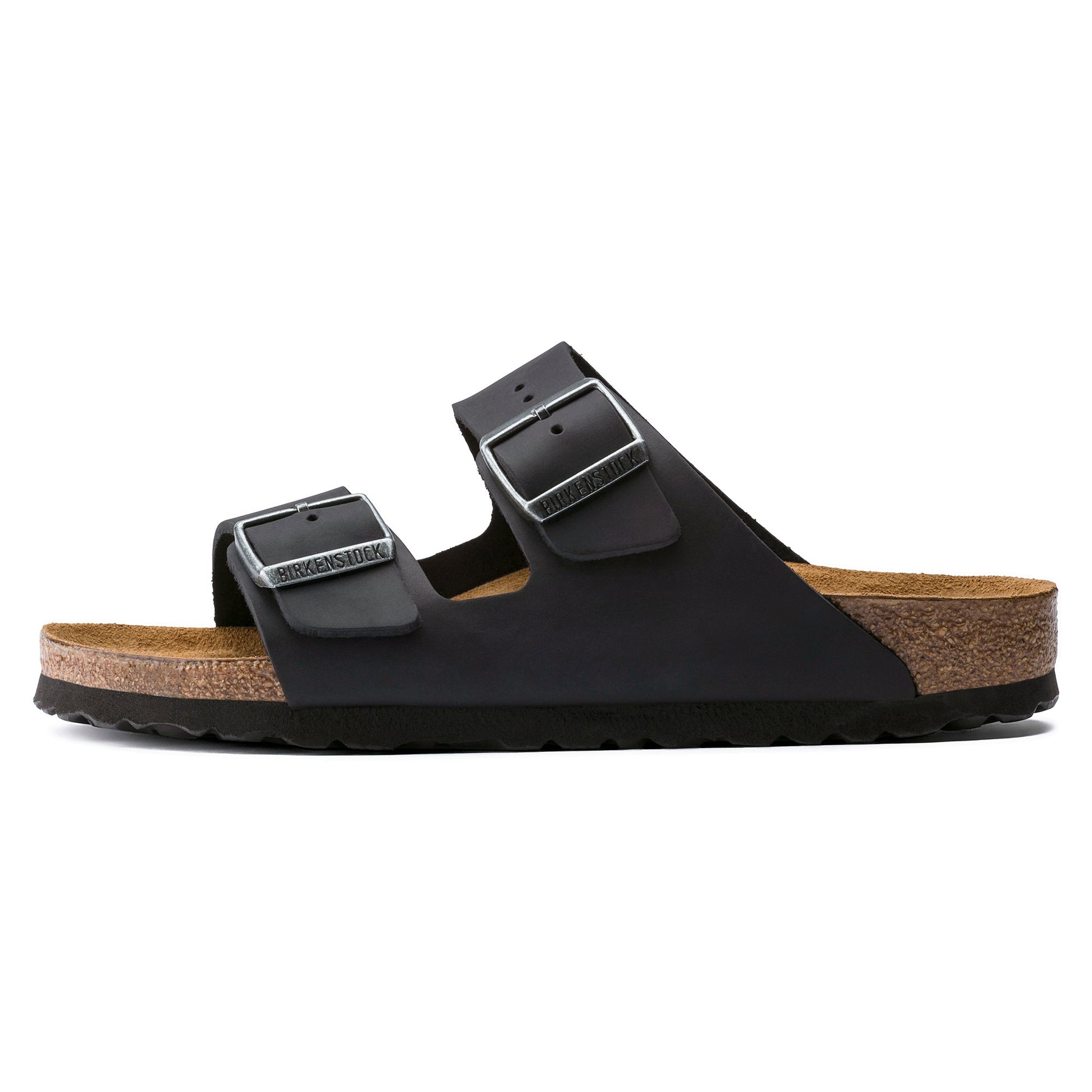 Birkenstock Arizona Black Oiled Leather Narrow - 552113 | Blue Heeler Boots