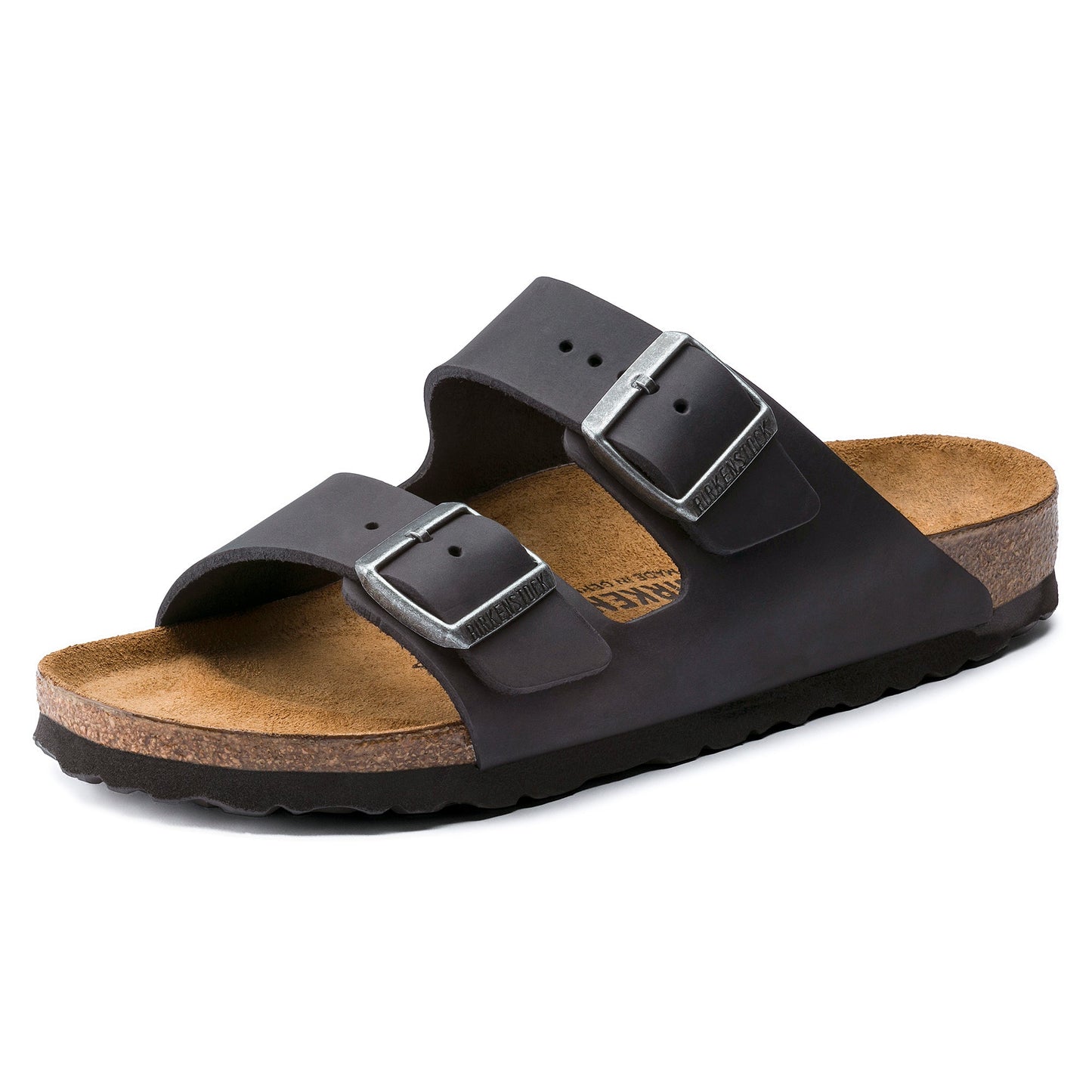 Birkenstock Arizona Black Oiled Leather Narrow - 552113 | Blue Heeler Boots