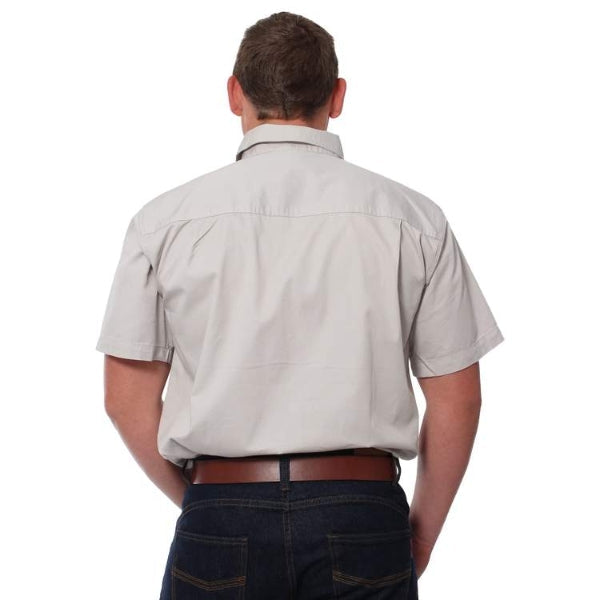Ringers & Western Lake Argyle Mens Short Sleeve Full Button Work Shirt