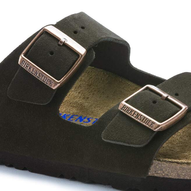 Birkenstock Arizona SFB Mocca Suede Leather Regular - 951311