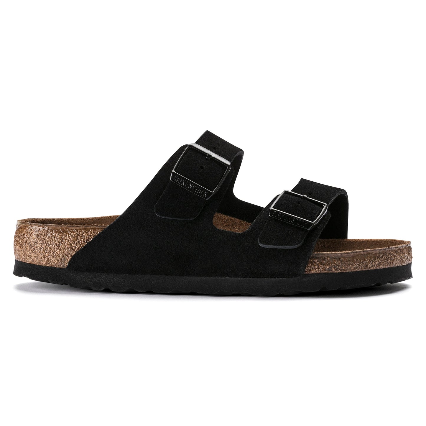 Birkenstock Arizona SFB Black Suede Leather Regular - 951321